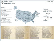 Tablet Screenshot of foreclosurelaw.org